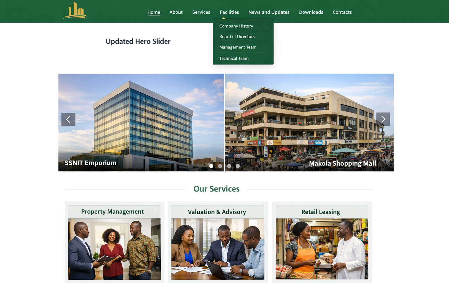 African retail leasing